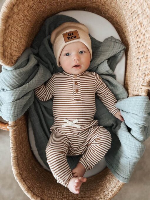 Cozy Family Beanies Matching Hats for Big Bro, Little Bro, Big Sis, Mama, and Dada - Image 5