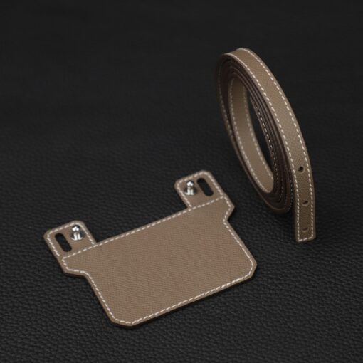 12mm Epsom Leather Shoulder Strap for Constance Slim Wallet Elevate Your Style with Crossbody Convenience - Image 4