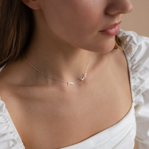 Dainty Name Necklace Personalized Family Keepsake for Cherished Memories - Image 5
