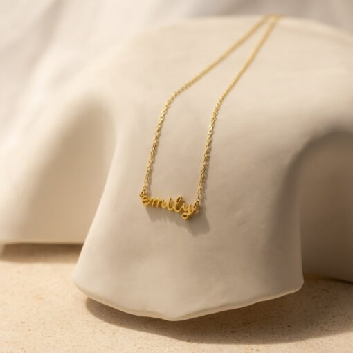 Caitlyn's Personalized Name Necklace A Delicate and Meaningful Keepsake - Image 2