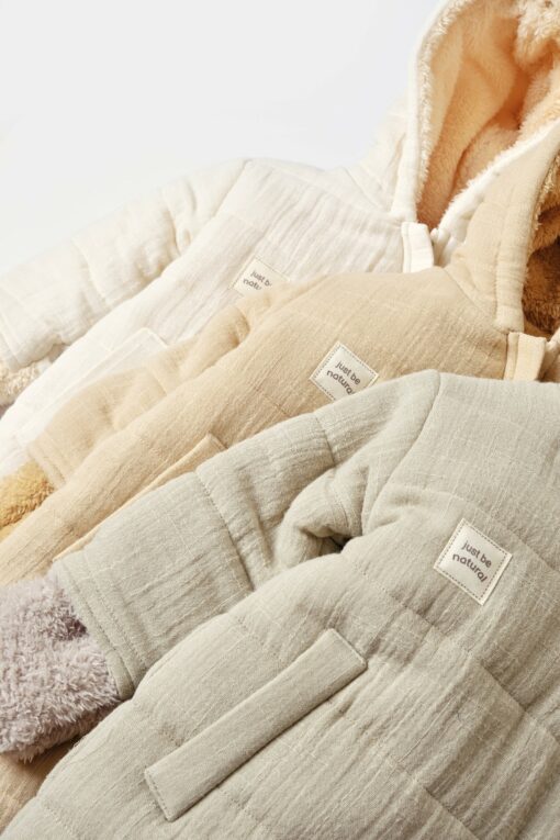 Cozy and Breathable Organic Muslin Astronaut Romper for Baby's Cosmic Adventures - Image 5