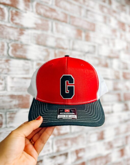 Georgia Bulldogs Retro Hat Show Your Bulldog Pride with Our High-Quality Patch - Image 3
