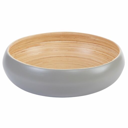 Fruitful Elegance Spun Bamboo Bowl for Kitchen Counter, Serving, and Display - Image 5