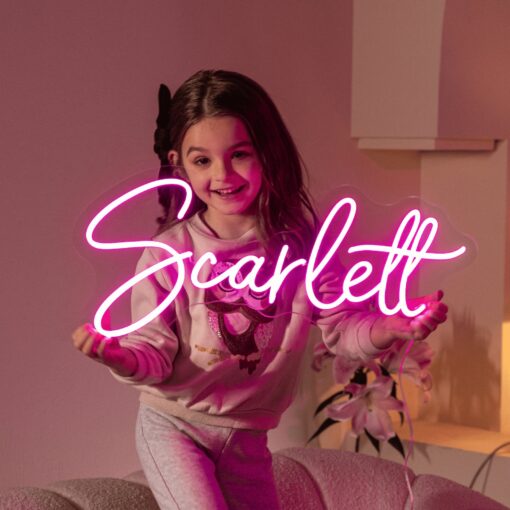 Personalized Neon Light for Kids Illuminate Their Dreams with Custom Creations - Image 4