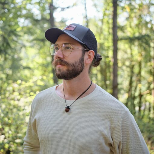 Personalized Trucker Hats with Engraved Leather Patches Elevate Your Brand with Style - Image 3