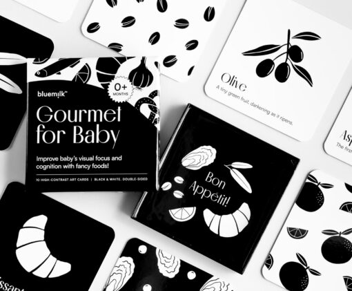 Gourmet for Baby High Contrast Sensory Learning Toys for Visual Development - Image 2