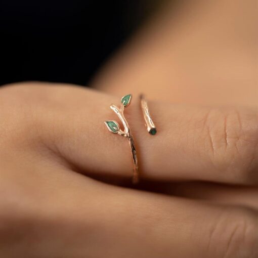 Exquisite Ivy Ring A Timeless Treasure for Her - Image 2