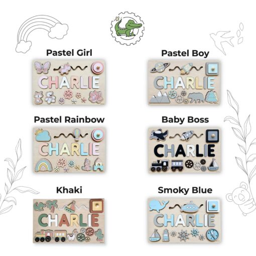 Personalized Montessori Busy Board A Sensory Adventure for Curious Toddlers - Image 6