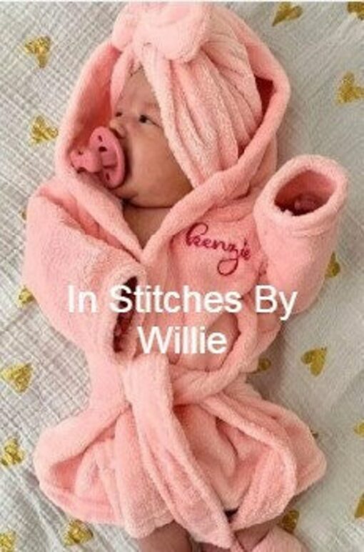 Personalized Baby Robe The Perfect Custom Gift for Newborns - Image 2