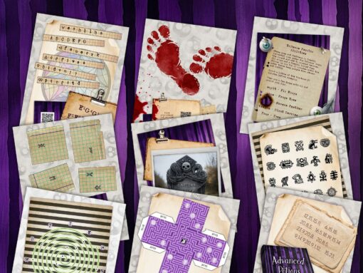 Unleash the Thrills Printable Adult Escape Room Game for Halloween - Image 2
