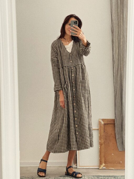 Breezy Linen Oversized Dress Elevate Your Style with Comfort and Elegance - Image 4