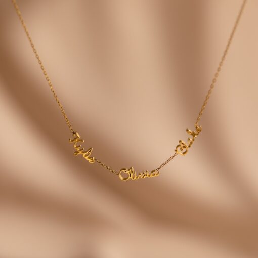 Dainty Name Necklace Personalized Family Keepsake for Cherished Memories - Image 2