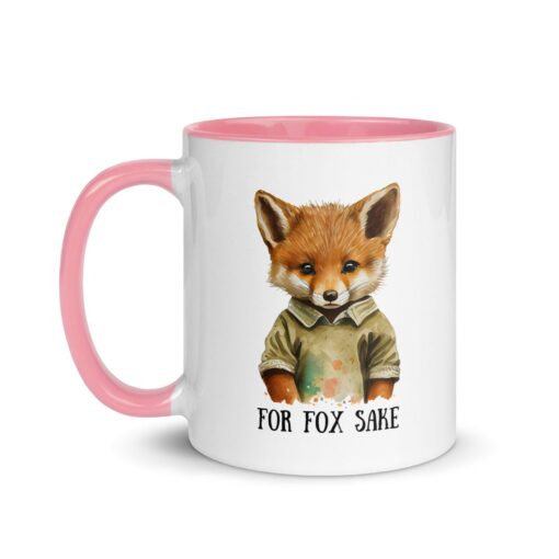 Sip with a Smile "For Fox Sake" Mug for Foxy Fun - Image 5