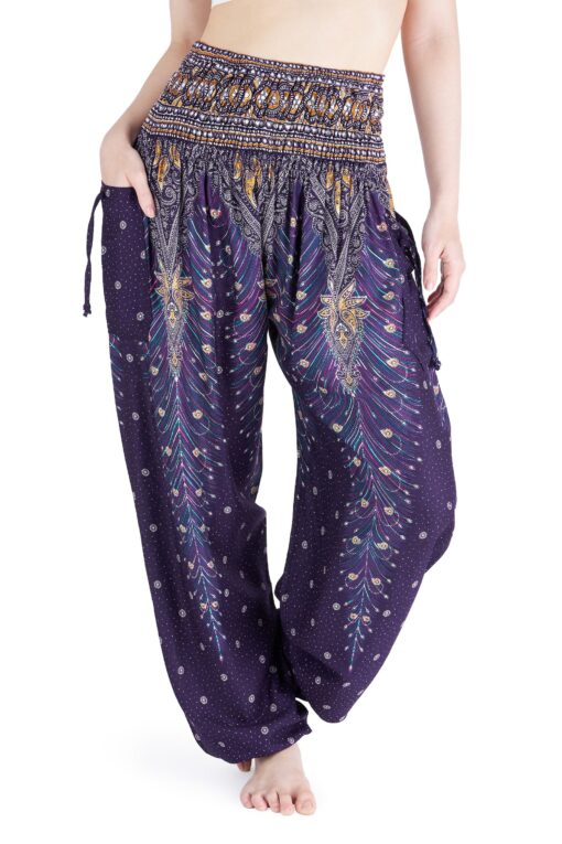 Captivating Purple Harem Pants for Men Elevate Your Style with Comfort and Flair - Image 6
