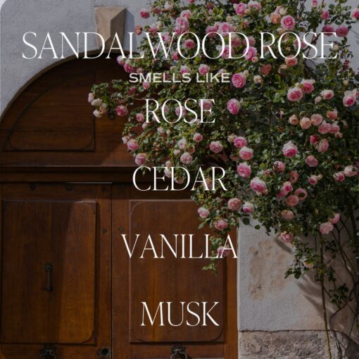 Tranquil Haven Sandalwood Rose Reed Diffuser for Serene Home Aromatherapy - Image 3