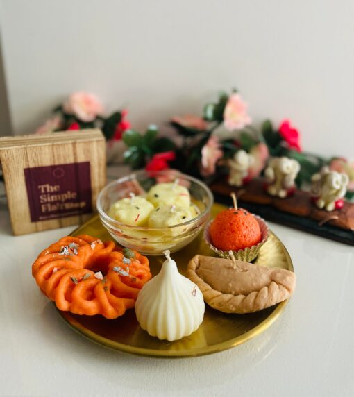 Diwali Delights Aromatic Candles with Enchanting Mithai Scents - Image 3