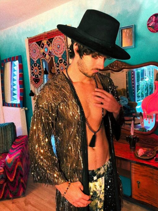 Shimmering Disco Attire for Men Unleash Your Inner Studio 54 Icon - Image 6