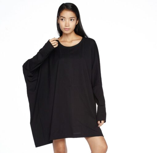 NO.62 Women's Scoop Neck Long Sleeve Tunic Top Elevate Your Style with Comfort and Versatility - Image 2