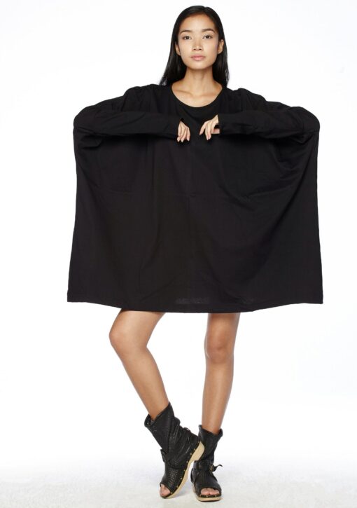 NO.62 Women's Scoop Neck Long Sleeve Tunic Top Elevate Your Style with Comfort and Versatility - Image 3