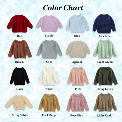 Personalized Baby Sweater Embroidered Name, Perfect Gift for Baby Showers and Birthdays - Image 5