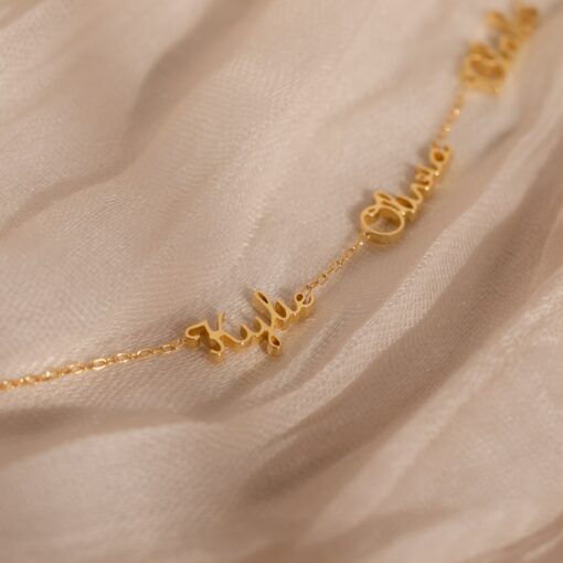 Dainty Name Necklace Personalized Family Keepsake for Cherished Memories - Image 4