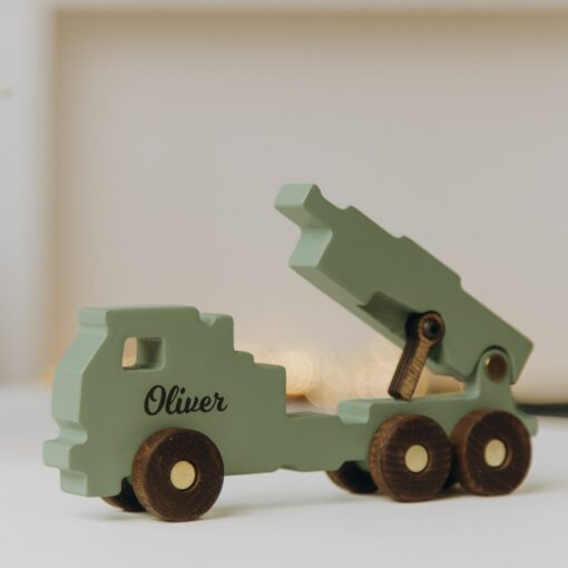 Personalized Wooden Toy Helicopter A Sensory Adventure for Little Explorers - Image 5