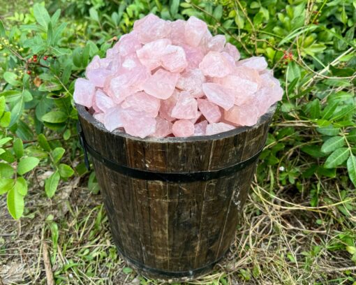 Premium Rose Quartz Rough Stones Choose Your Quantity (Grade 'A' Natural Crystals) - Image 4