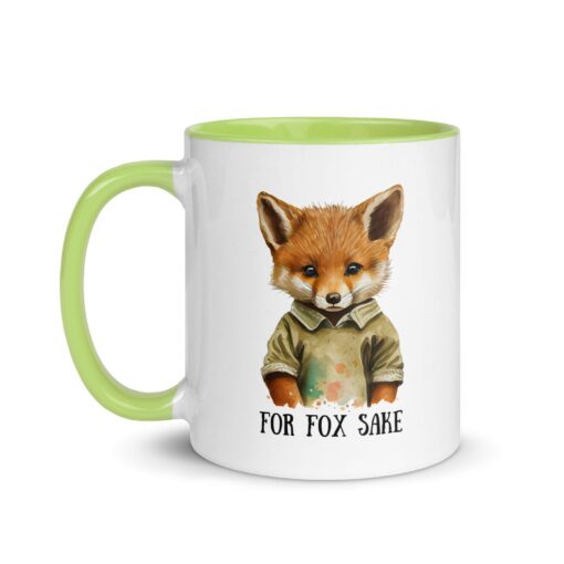 Sip with a Smile "For Fox Sake" Mug for Foxy Fun - Image 6