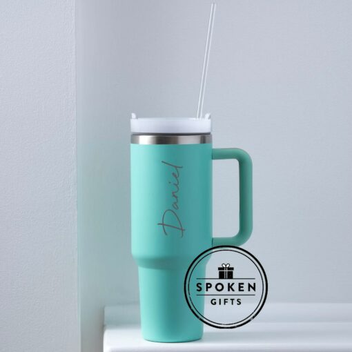 Personalized 40oz Engraved Double-Walled Travel Mug Your Name, Your Style, Your Adventure - Image 5