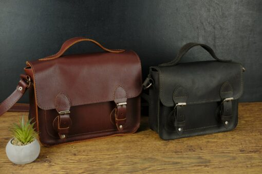 Personalized Leather Satchel The Perfect Christmas Gift for Her - Image 4