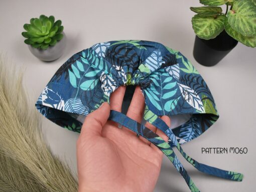 Stylish Scrub Caps for Men Elevate Your Surgical Style with Leaf-Inspired Designs - Image 3