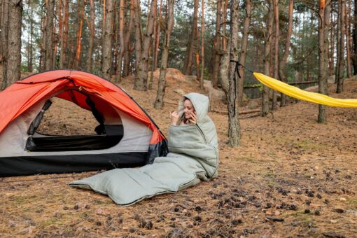 Organic Hemp Linen Sleeping Bag Eco-Friendly Comfort for Restful Nights - Image 2
