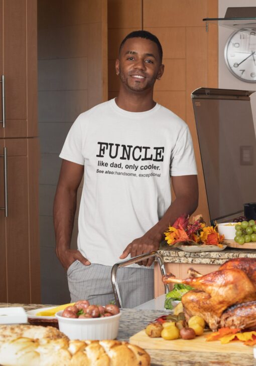 Fall into Laughter The Perfect Birthday Sweatshirt for the Coolest Uncle - Image 6