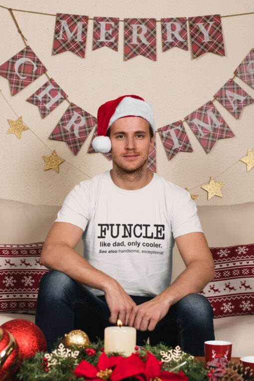 Fall into Laughter The Perfect Birthday Sweatshirt for the Coolest Uncle - Image 5