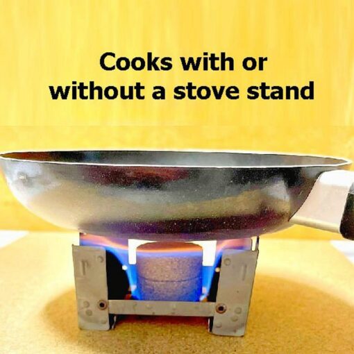 PillBottle Stones Stove The Ultimate Backpacking Stove for Fast, Spill-Proof Cooking - Image 2