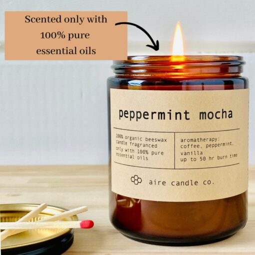 100% Pure Beeswax Candles Illuminate Your Home with Nature's Golden Glow - Image 3