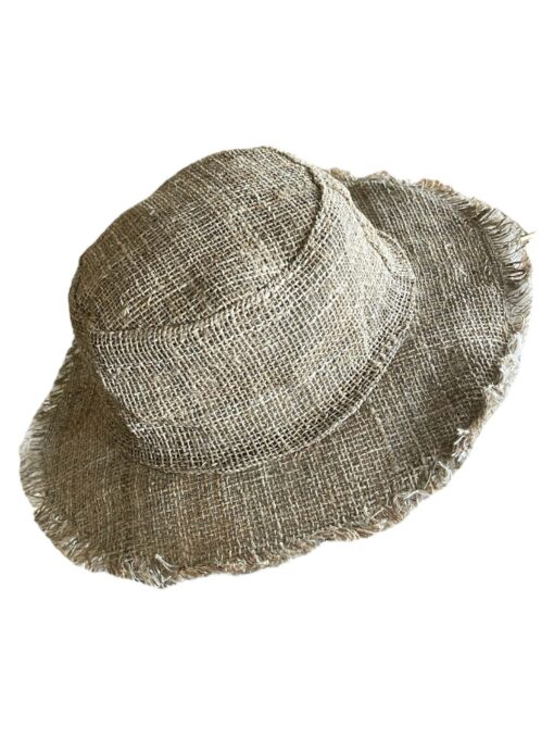 Hemp Sun Hat Eco-Friendly, Handmade Hippie Festival Hat for Sun Protection - Image 5