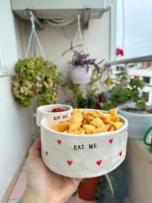 Eat me Dip me Chip and Dip Bowl (Factory Second) - Image 2