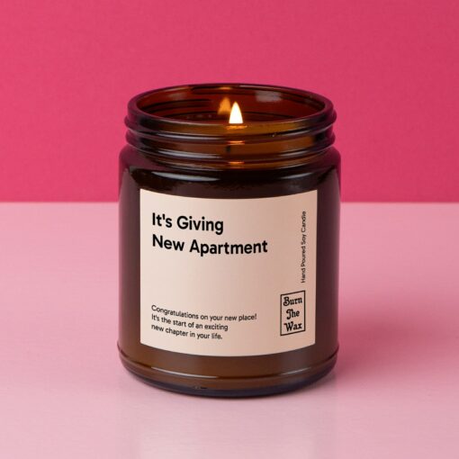 New Apartment Vibes Soy Candle for Fresh Starts and Cozy Homes - Image 4