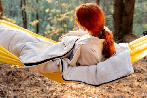 Organic Hemp Sleeping Bag Sustainable Comfort for Restful Nights - Image 3