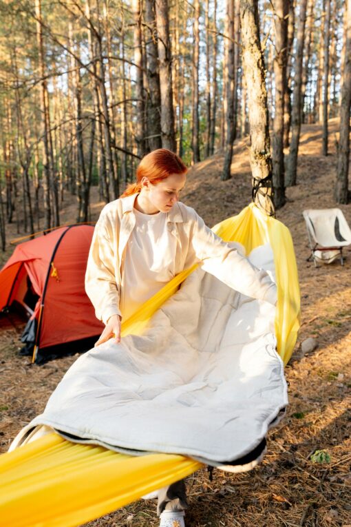Organic Hemp Sleeping Bag Sustainable Comfort for Restful Nights - Image 6