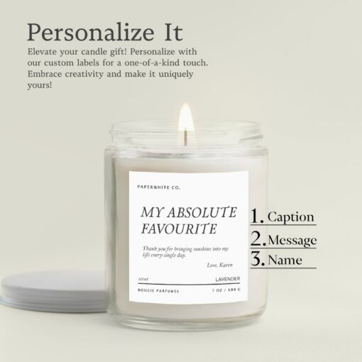 Personalized Candle A Unique Gift for Special Occasions - Image 3