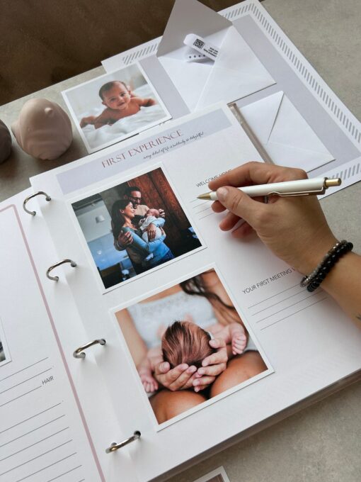 Capture Baby's Precious Moments Personalized Milestone Book for Modern Memories - Image 4