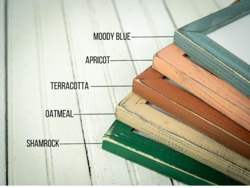 Weathered Emily Customizable Handmade Picture Frame for Gallery Wall Decor - Image 2