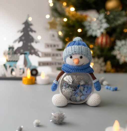 Amigurumi Christmas Snowman Crochet a Festive Holiday Decoration - Image 5