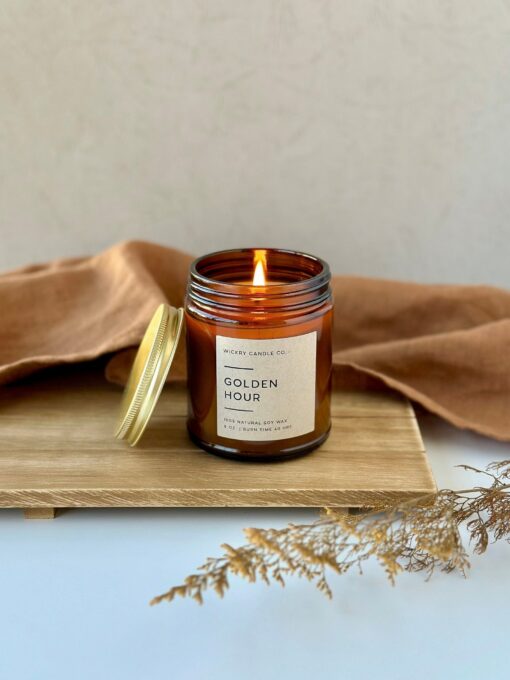 Golden Hour Glow Indulge in Velvet Vanilla's Enchanting Embrace - Image 2