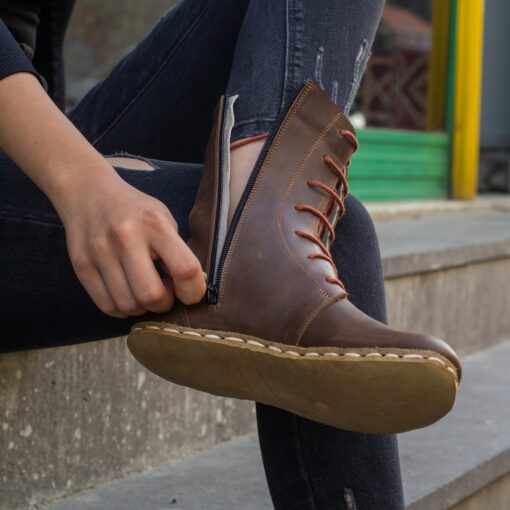 Earthing Women's Boot Ground Yourself in Style with Barefoot Comfort and Copper Rivets - Image 6