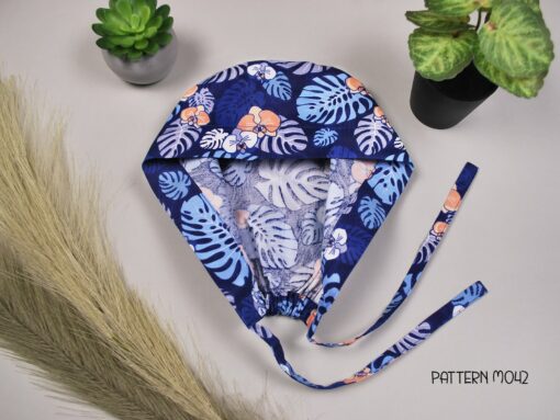 Stylish Scrub Caps for Men Elevate Your Surgical Style with Leaf-Inspired Designs - Image 2