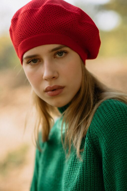 French Flair for All Seasons The Timeless Merino Wool Beret - Image 2