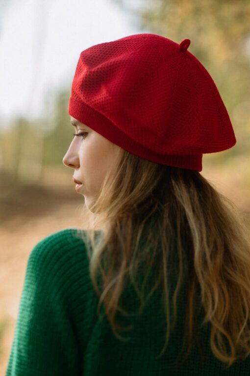 French Flair for All Seasons The Timeless Merino Wool Beret - Image 3